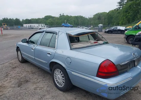 2007 Mercury Grand Marquis Ls из США, поврежденный, VIN 2MEFM75V77X639059